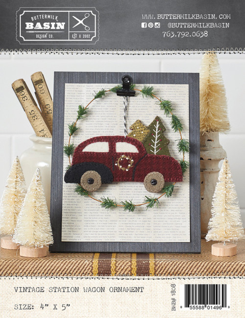 Vintage Station Wagon Ornament