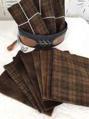 Brown Bear Too! - 8 pc Textured Wool Bundle