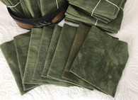 Woodland Green - 8 pc Textured Wool Bundle