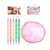 Nail Art Tool Kit, 22-Piece — Brushes, Dotting Pens & Mixing Palette for DIY Manicures