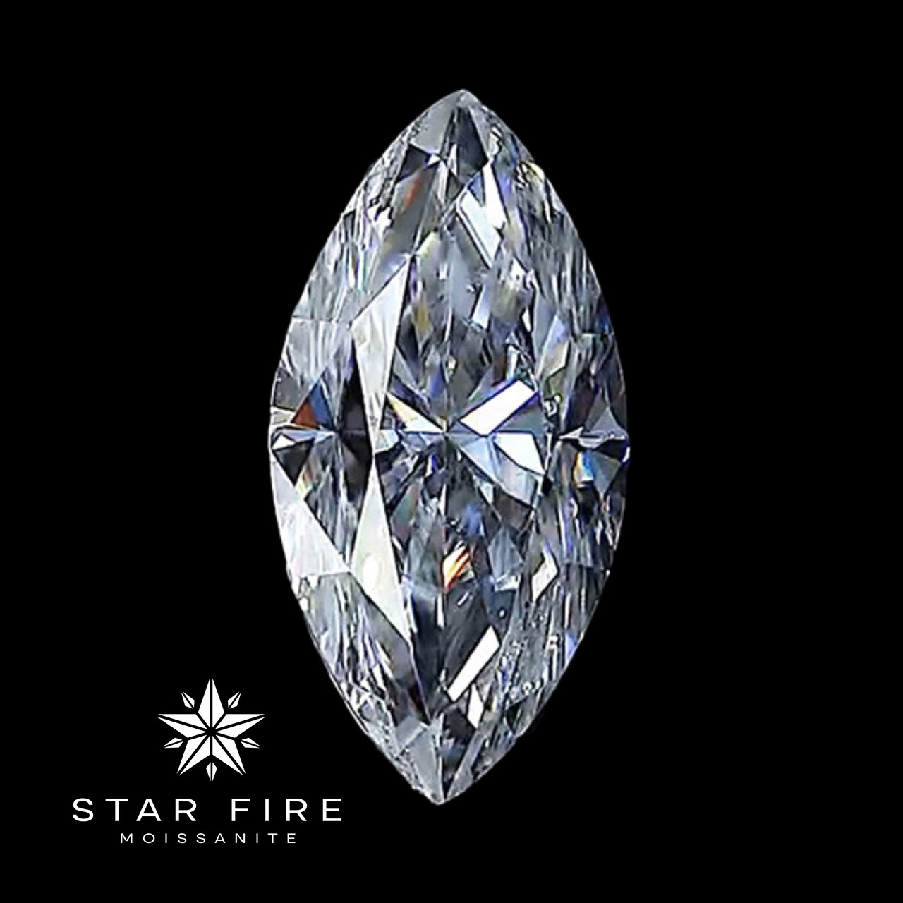 Marquise Cut Moissanite Loose Single Stones to 10-Carat Sizes