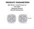 1-Carat tw Princess Cut Halo Style Moissanite Earring in Sterling Silver