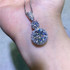 11 Carat tw Moissanite Pendant 18" Necklace in Sterling Silver