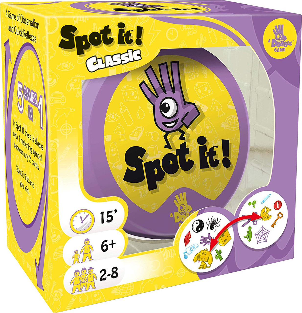 Spot It Pokemon Dobble Cartas Juego De Mesa