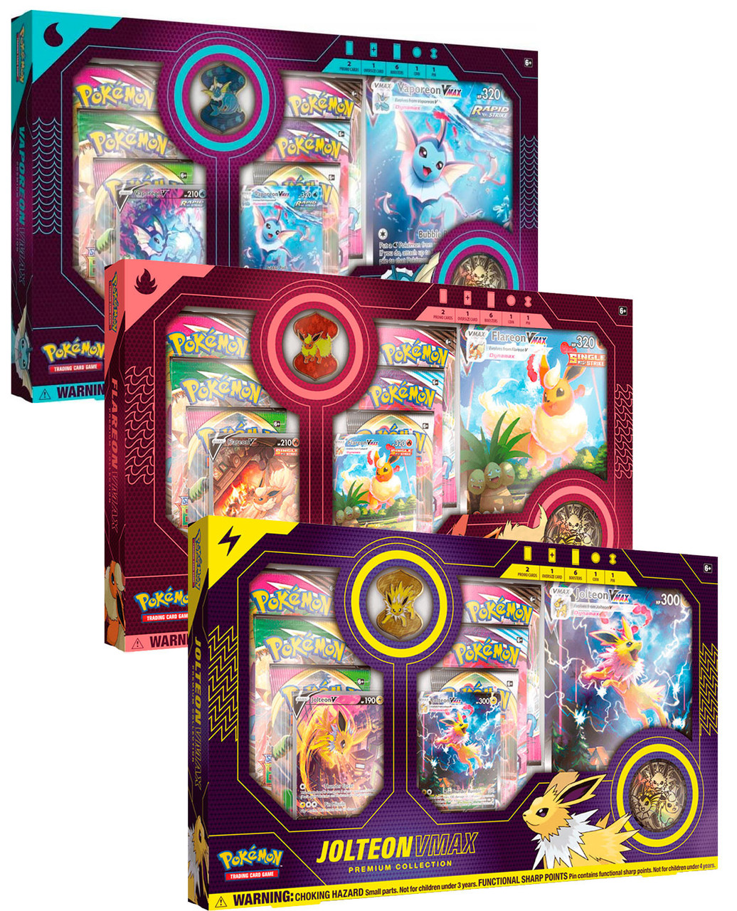 Pokemon: Eevee Evolution VMAX Premium Collection - Flareon, EACH - Ralphs