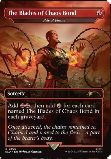 Secret Lair X God of War NO FOIL - NLG