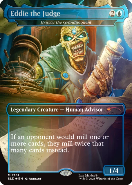 Secret Lair x Iron Maiden: Eddie Unchained Foil​ Edition - NLG