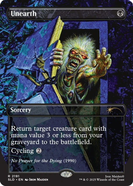 Secret Lair x Iron Maiden: Album Art​ NO FOIL - NLG