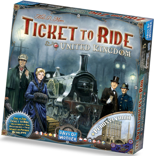 Ticket to Ride - United Kingdom (Expansión) 