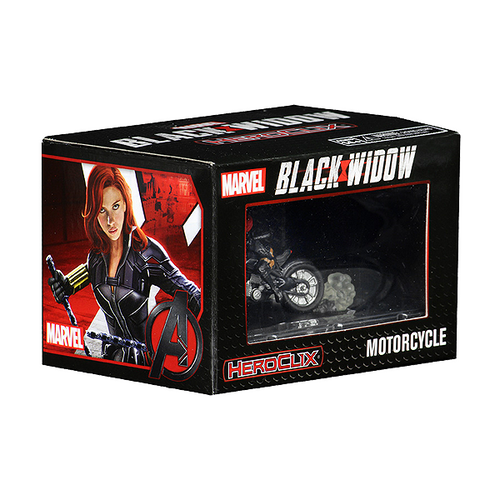 Figure - Black Widow w/ Motorcycle