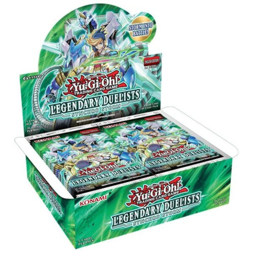 Booster Box - Legendary Duelists 8: Synchro Storm Booster Box - Legendary Duelists 8: Synchro Storm