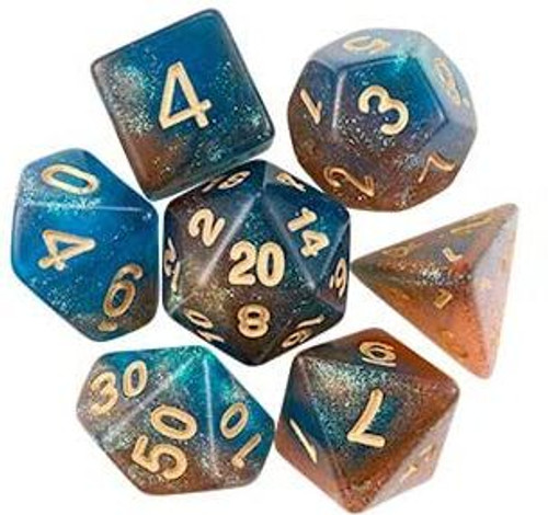 Dados Rol - Azul Nebulosa