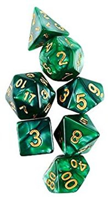 Dados Rol - Verde Esmeralda