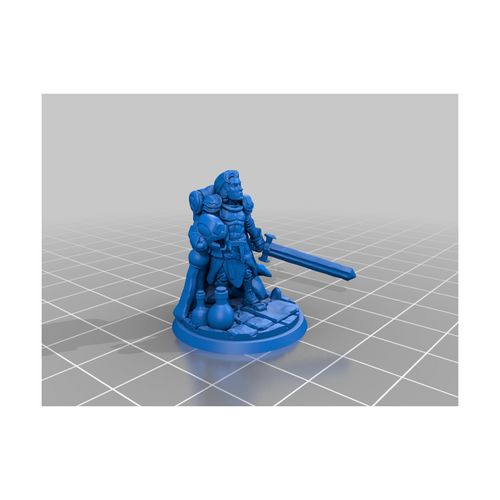 Miniatura - Halfling Paladin M [RM-02]