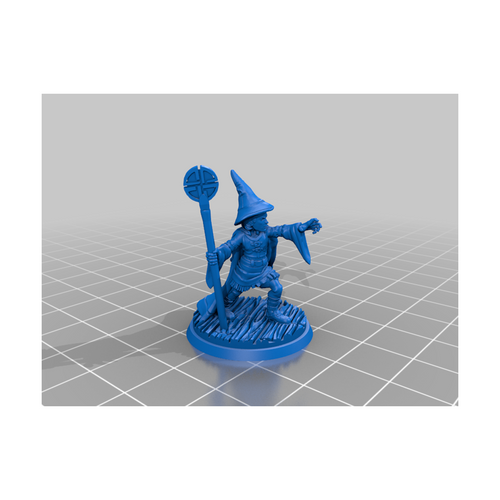 Miniatura - Halfling Mago M [RM-12]