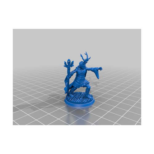 Miniatura - Tiefling Mago M [RM-16]