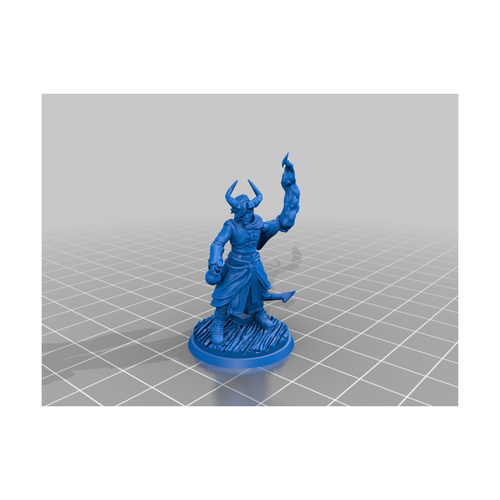 Miniatura - Tiefling Mago [RM-17]