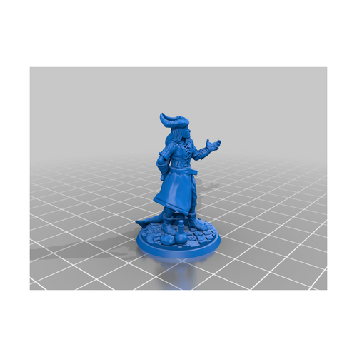Miniatura - Tiefling Rogue M [RM-27]