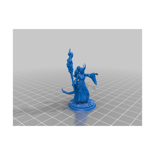 Miniatura - Tiefling Maga F [RM-56]