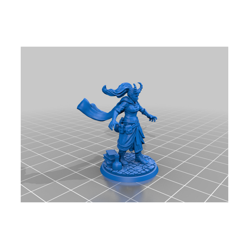 Miniatura - Tiefling Maga F [RM-57]