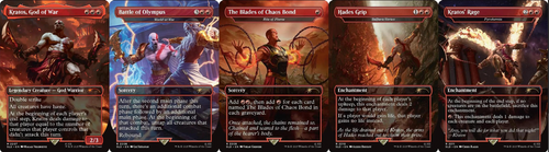 Secret Lair X  God of War NO FOIL
