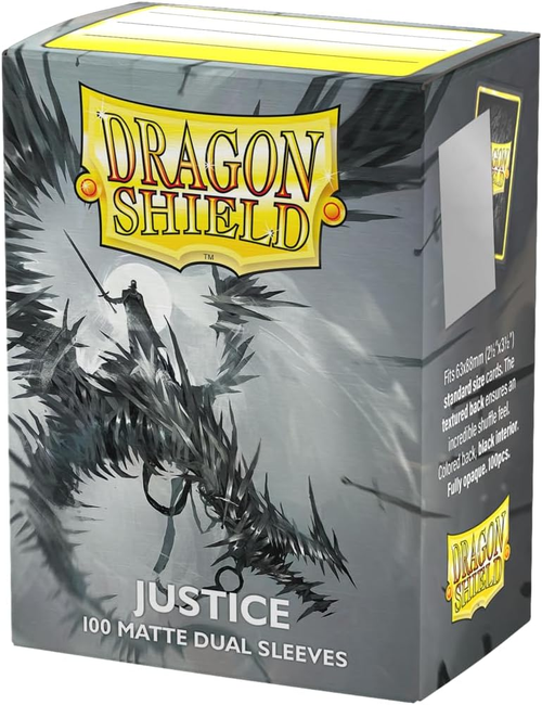 Dragon Shield Sleeves: Standard DUAL- Matte Justice 