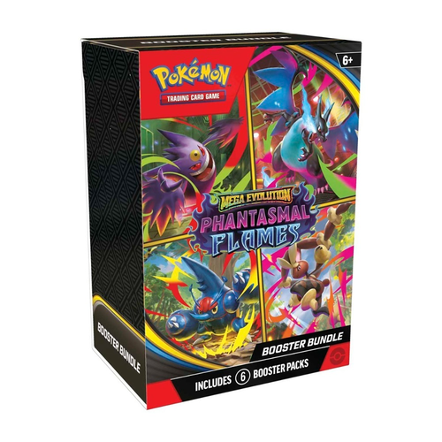 Mega Evolution 02 Phantasmal Flames - Booster Bundle (Inglés)