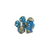 7 Die Set - Dual Blue / Yellow