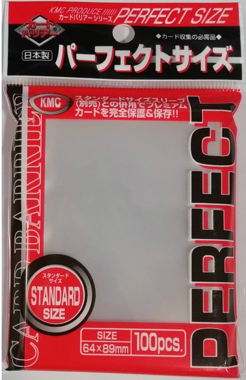 KMC Perfect Size Clear (100CT) YuGiOh Size Sleeves - Conpania Holdings Ltd  - TCG Protect