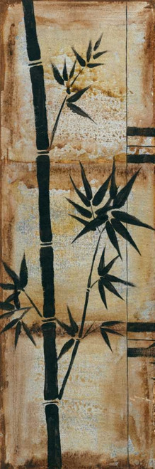 Goldberger Jennifer Patinaed Bamboo I Costiero cm164X54 Immagine su CARTA TELA PANNELLO CORNICE Verticale