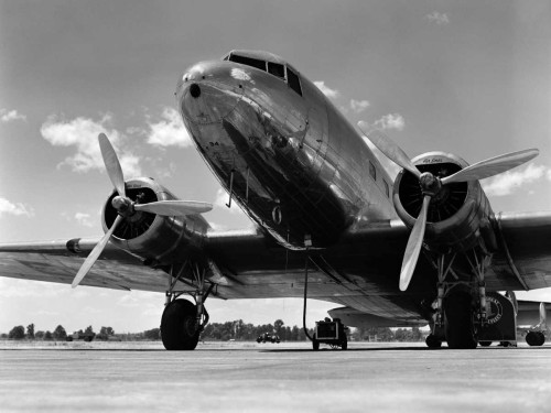 Armstrong Roberts H. 1940 aereo passeggeri Vintage ? cm84X111 Immagine su CARTA TELA PANNELLO CORNICE Orizzontale