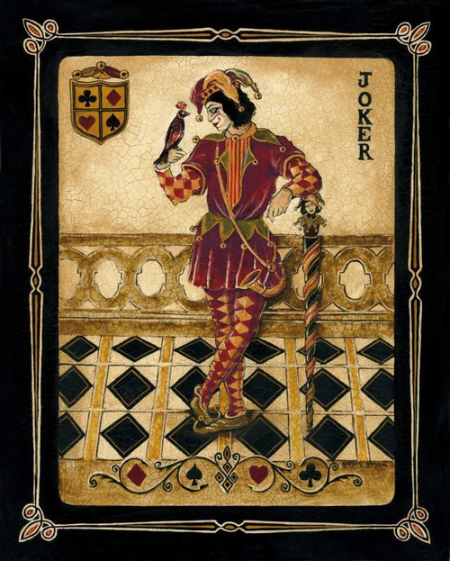 Stampa su tela Poster Gorham Gregory Joker Arlecchino Giochi e sport Verticale