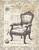 Babbitt Gwendolyn Francese Chair II Vintage ? cm64X50 Immagine su CARTA TELA PANNELLO CORNICE Verticale