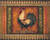 Poloson Kimberly Mediterranean Rooster VII francese del paese cm84X105 Immagine su CARTA TELA PANNELLO CORNICE Orizzontale