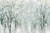 Robinson Carol inverno Mist Paesaggio cm87X131 Immagine su CARTA TELA PANNELLO CORNICE Orizzontale