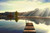 Weisz Irene Sul lago di Juniper Costiero cm78X118 Immagine su CARTA TELA PANNELLO CORNICE Orizzontale