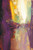Shire Martin Violet Cascate Astratto cm131X87 Immagine su CARTA TELA PANNELLO CORNICE Verticale