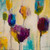 Loreth Lanie Poppy canzone Floreale cm77X77 Immagine su CARTA TELA PANNELLO CORNICE Quadrata