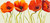 Otoole Tim Riga dei tulipani II Floreale cm80X180 Immagine su CARTA TELA PANNELLO CORNICE Orizzontale