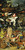Bosch Hieronymus Il giardino delle delizie III Paesaggio cm171X84 Immagine su CARTA TELA PANNELLO CORNICE Verticale