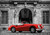 Gasoline Images Auto di lusso di fronte Classic Palazzo fotografia cm73X103 Immagine su CARTA TELA PANNELLO CORNICE Orizzontale