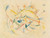 Kandinsky Wassily Senza titolo Astratto cm84X111 Immagine su CARTA TELA PANNELLO CORNICE Orizzontale