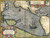 Ortelius Abraham Mappa dell'Oceano Pacifico, 1589 Mappe cm76X100 Immagine su CARTA TELA PANNELLO CORNICE Orizzontale