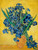 Van Gogh Vincent iris Paesaggio cm111X84 Immagine su CARTA TELA PANNELLO CORNICE Verticale