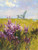 Grant Kay Wildflower View Costiero cm111X84 Immagine su CARTA TELA PANNELLO CORNICE Verticale