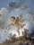 Fragonard Jean Honore L'amore Raggiungendo per una colomba museo cm91X68 Immagine su CARTA TELA PANNELLO CORNICE Verticale