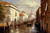 Jackson Palazzo Canal Trasporti cm73X109 Immagine su CARTA TELA PANNELLO CORNICE Orizzontale