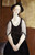 Modigliani Amedeo Ritratto di Thora Klinckowstrom Figurativo cm102X64 Immagine su CARTA TELA PANNELLO CORNICE Verticale