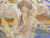 Philippol A. le bagnanti museo cm57X75 Immagine su CARTA TELA PANNELLO CORNICE Orizzontale