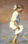 Potthast Edward Henry Guadare al puntello Arte per bambini cm98X61 Immagine su CARTA TELA PANNELLO CORNICE Verticale